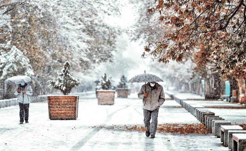 هواشناسی ایران1403/9/19؛هشدار بارش باران و برف در 17 استان