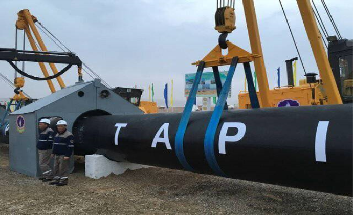 طالبان با ادامه پروژه گازی «تاپی» موافقت کرد
