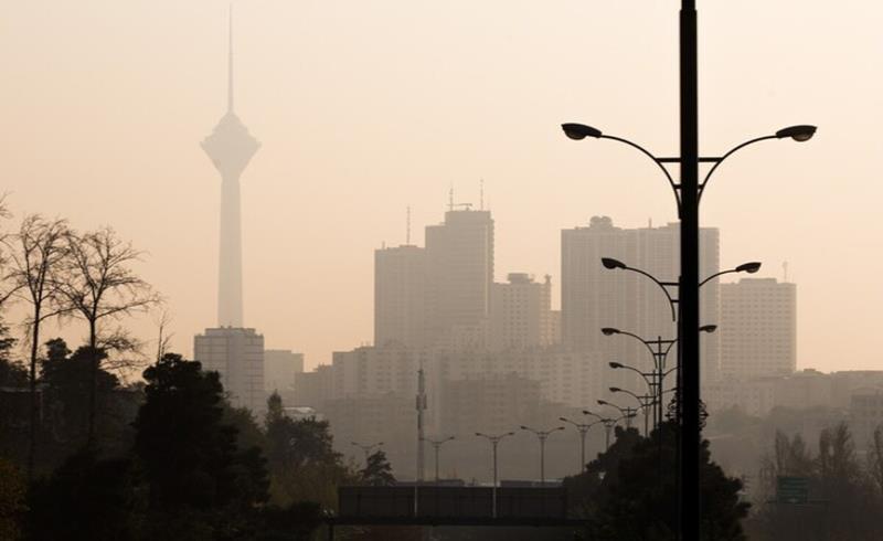 افزایش شاخص ذرات معلق در هوای تهران