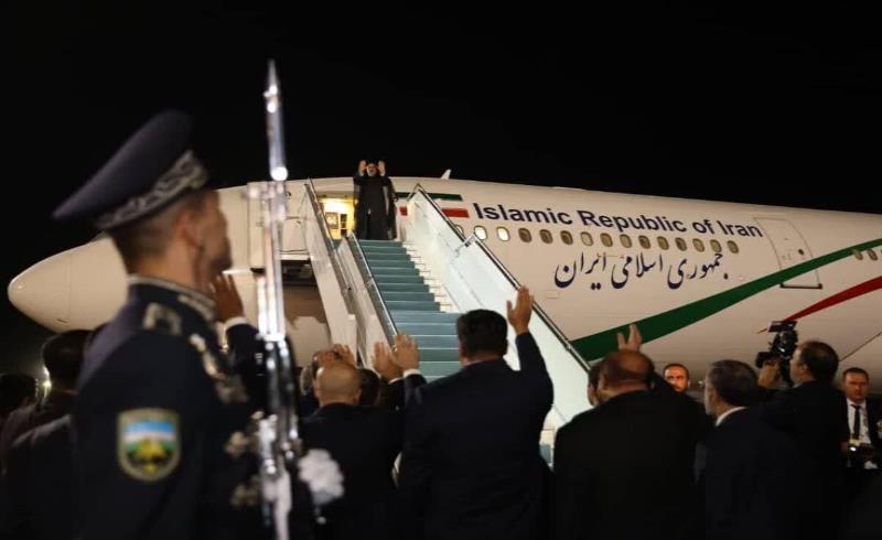 رئیسی سمرقند را به مقصد تهران ترک کرد