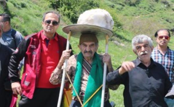 آیین ۶۰۰ ساله ورف چال روستای آب اسک آمل - مازندران