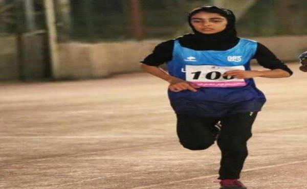 بازهم رکوردشکنی دختر دونده خوزستانی در مسابقات کشوری