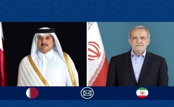 پزشکیان: حمله دیروز صرفاً واکنش به تجاوز آمریکا بود/ امیر قطر: اجازه اقدام از العدید علیه ایران را نمی‌دهیم