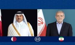 پزشکیان: حمله دیروز صرفاً واکنش به تجاوز آمریکا بود/ امیر قطر: اجازه اقدام از العدید علیه ایران را نمی‌دهیم
