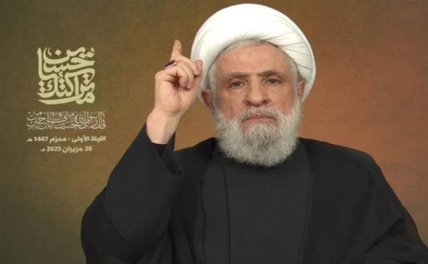شیخ نعیم قاسم: دفاع از وطن نیاز به اجازه گرفتن ندارد/ اهل تسلیم نیستیم