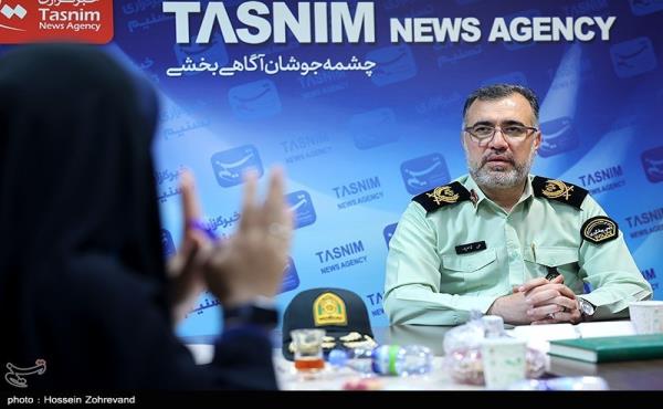 رئیس پلیس پیشگیری تهران از خبرگزاری تسنیم بازدید کرد