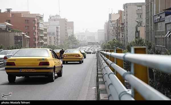 هوای تهران نارنجی شد