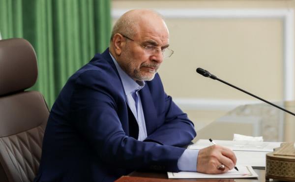 پیام تسلیت قالیباف به نماینده مردم هشترود، چاراویماق و معین بستان‌آباد