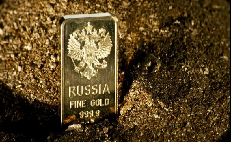 طلا جای دلار را در روسیه گرفت