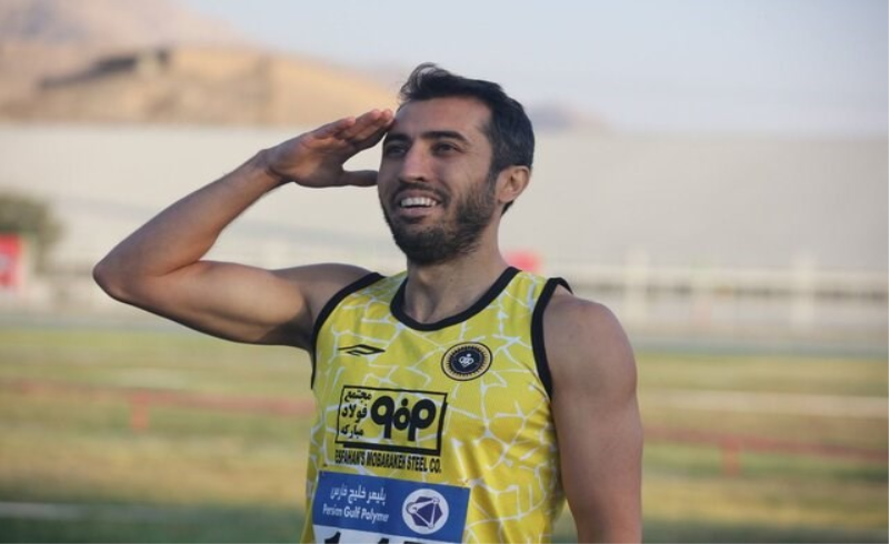 دومین نایب قهرمانی سجاد هاشمی در مسابقات دوومیدانی ترکیه