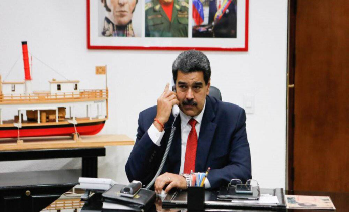 رئیس‌جمهور ونزوئلا تلفنی با آیت‌الله رئیسی صحبت کرد